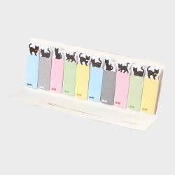 Set Sticky Memo's | Zwarte katten