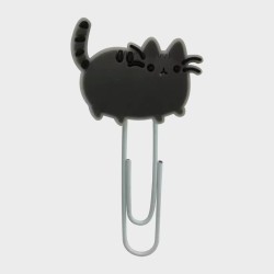 Paperclip met zwarte kat