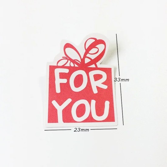 Stickers "For you" | 24 stuks