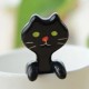 Stenen theelepel | Zwarte kat