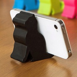 Telefoonhouder | zwarte kat