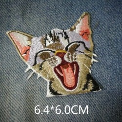 Strijkplaatje | lachende kat 