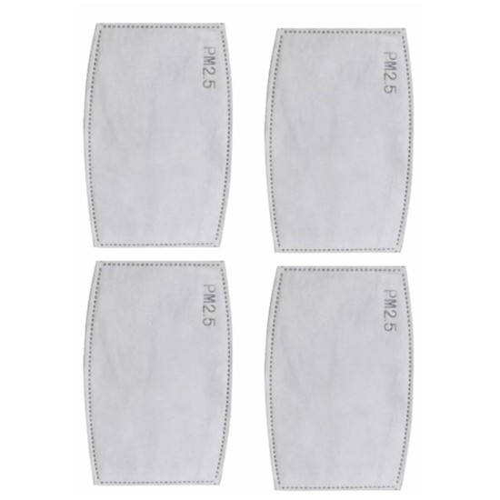Filters voor mondkapjes 4 stuks